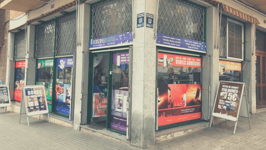 Tienda de reparación informática Ecoservei en Barcelona
