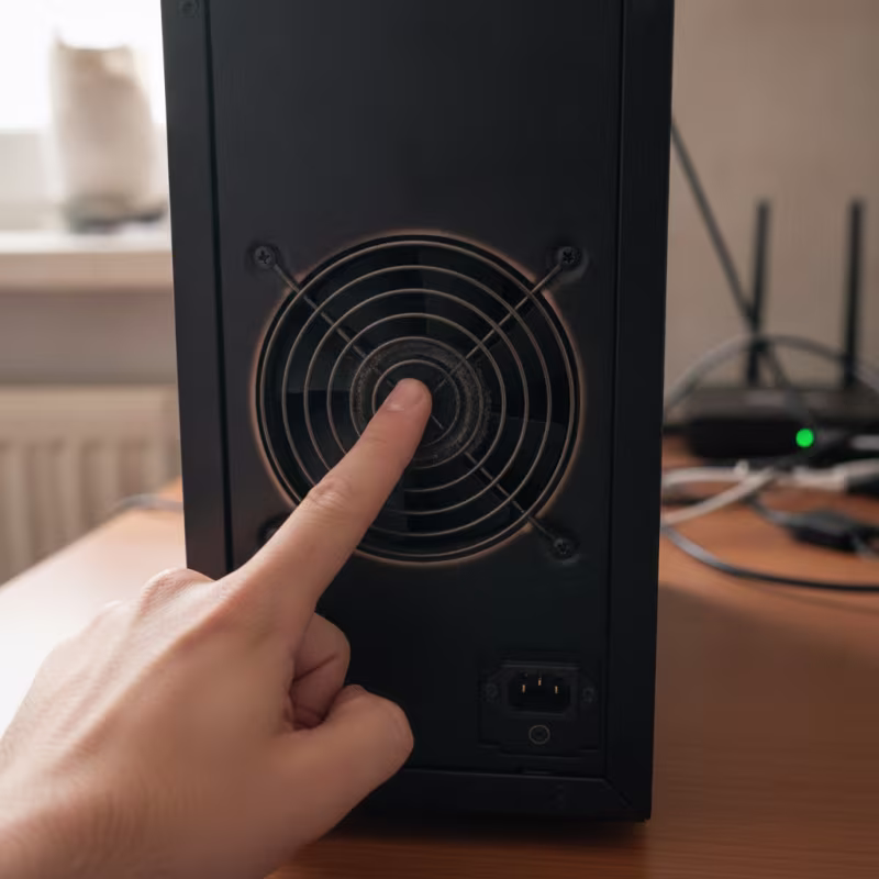 Condensadores electrolíticos degradados por el calor