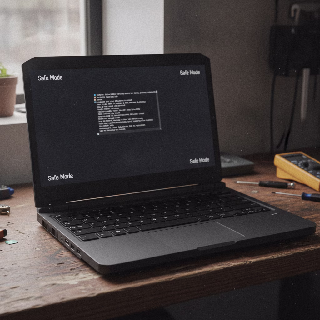 Descarta que sea un problema de software arrancando en modo seguro