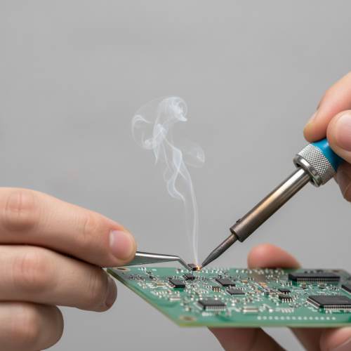 Reparación de componentes electrónicos IA