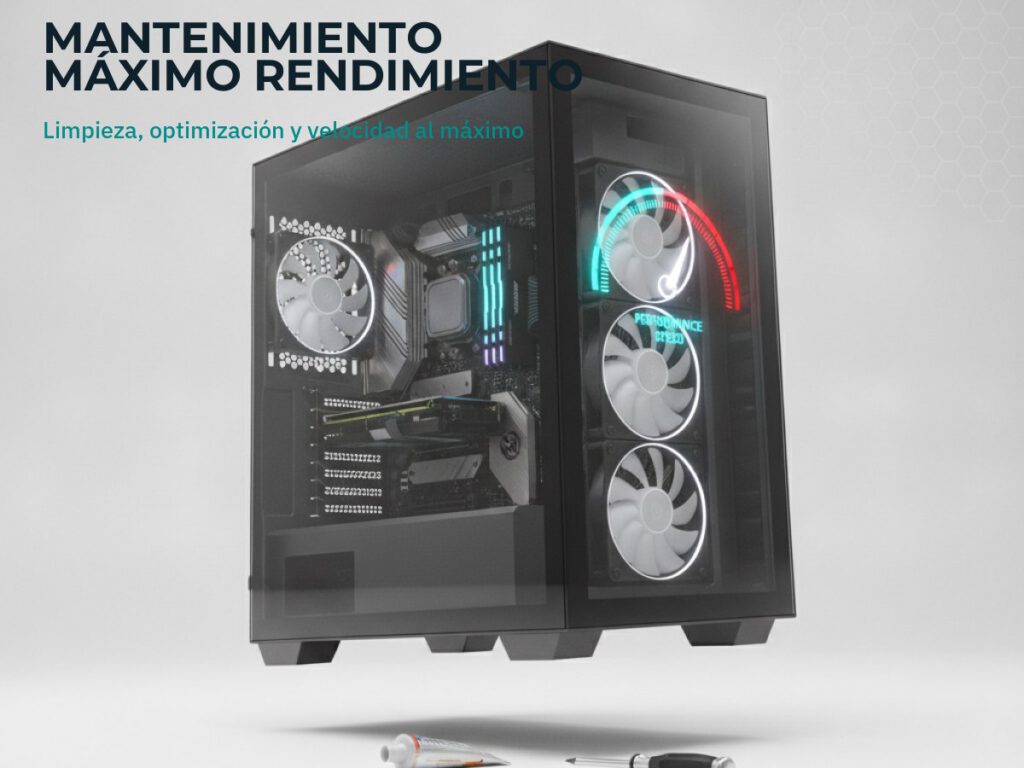 Mantenimiento Maximo Rendimiento para torres: limpieza, optimizacion y velocidad al maximo